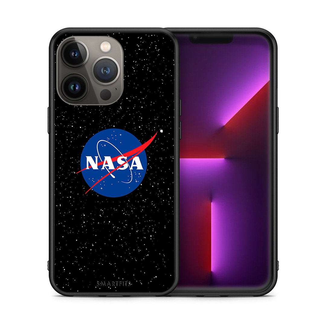 Θήκη iPhone 13 Pro Max NASA PopArt από τη Smartfits με σχέδιο στο πίσω μέρος και μαύρο περίβλημα | iPhone 13 Pro Max NASA PopArt case with colorful back and black bezels
