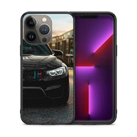 Thumbnail for Θήκη iPhone 13 Pro Max M3 Racing από τη Smartfits με σχέδιο στο πίσω μέρος και μαύρο περίβλημα | iPhone 13 Pro Max M3 Racing case with colorful back and black bezels