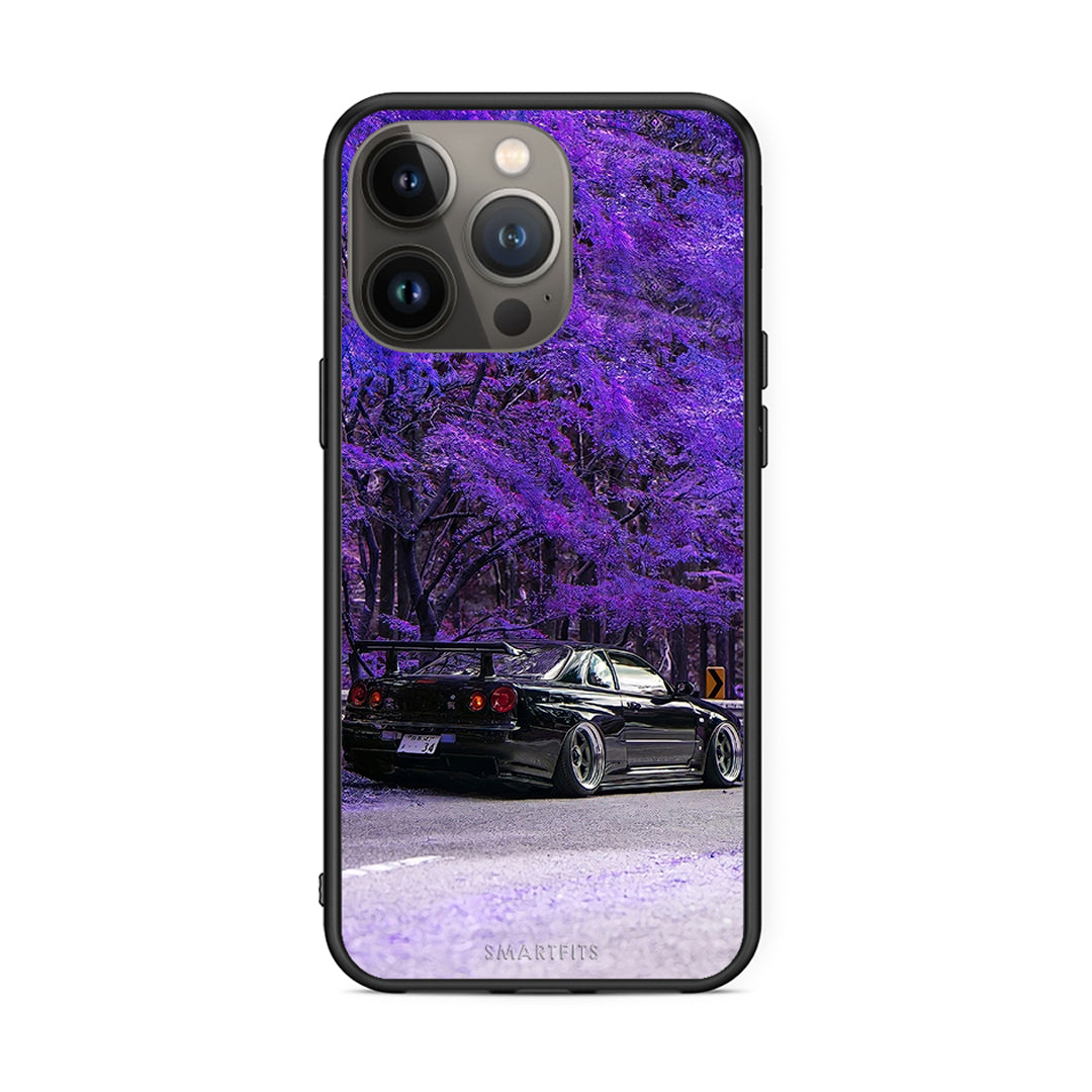 iPhone 13 Pro Max Super Car Θήκη Αγίου Βαλεντίνου από τη Smartfits με σχέδιο στο πίσω μέρος και μαύρο περίβλημα | Smartphone case with colorful back and black bezels by Smartfits