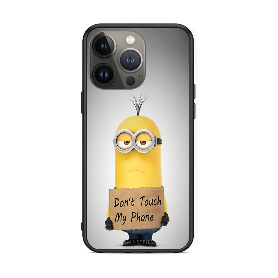 4 - iPhone 13 Pro Max Minion Text case, cover, bumper