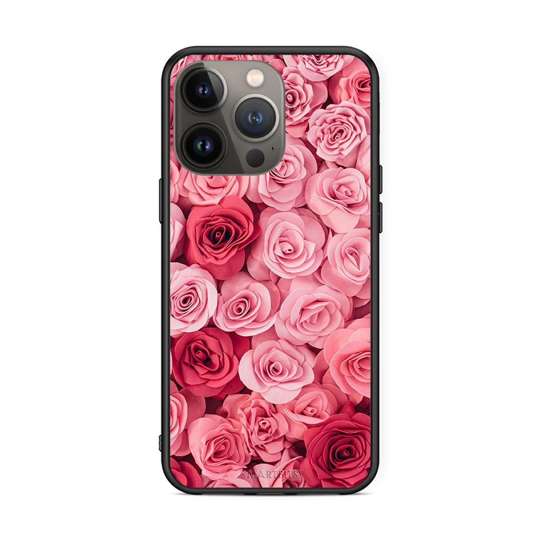 4 - iPhone 13 Pro Max RoseGarden Valentine case, cover, bumper