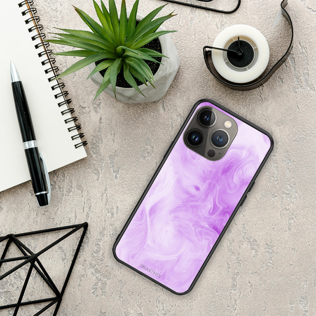 Watercolor Lavender - iPhone 13 Pro max case