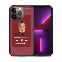 Thumbnail for Θήκη iPhone 13 Pro Max Xmas Alone Music από τη Smartfits με σχέδιο στο πίσω μέρος και μαύρο περίβλημα | iPhone 13 Pro Max Xmas Alone Music case with colorful back and black bezels