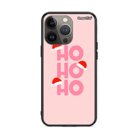 Thumbnail for iPhone 13 Pro Max Xmas Ho Ho Ho θήκη από τη Smartfits με σχέδιο στο πίσω μέρος και μαύρο περίβλημα | Smartphone case with colorful back and black bezels by Smartfits