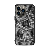 Thumbnail for iPhone 13 Pro Money Dollars θήκη από τη Smartfits με σχέδιο στο πίσω μέρος και μαύρο περίβλημα | Smartphone case with colorful back and black bezels by Smartfits