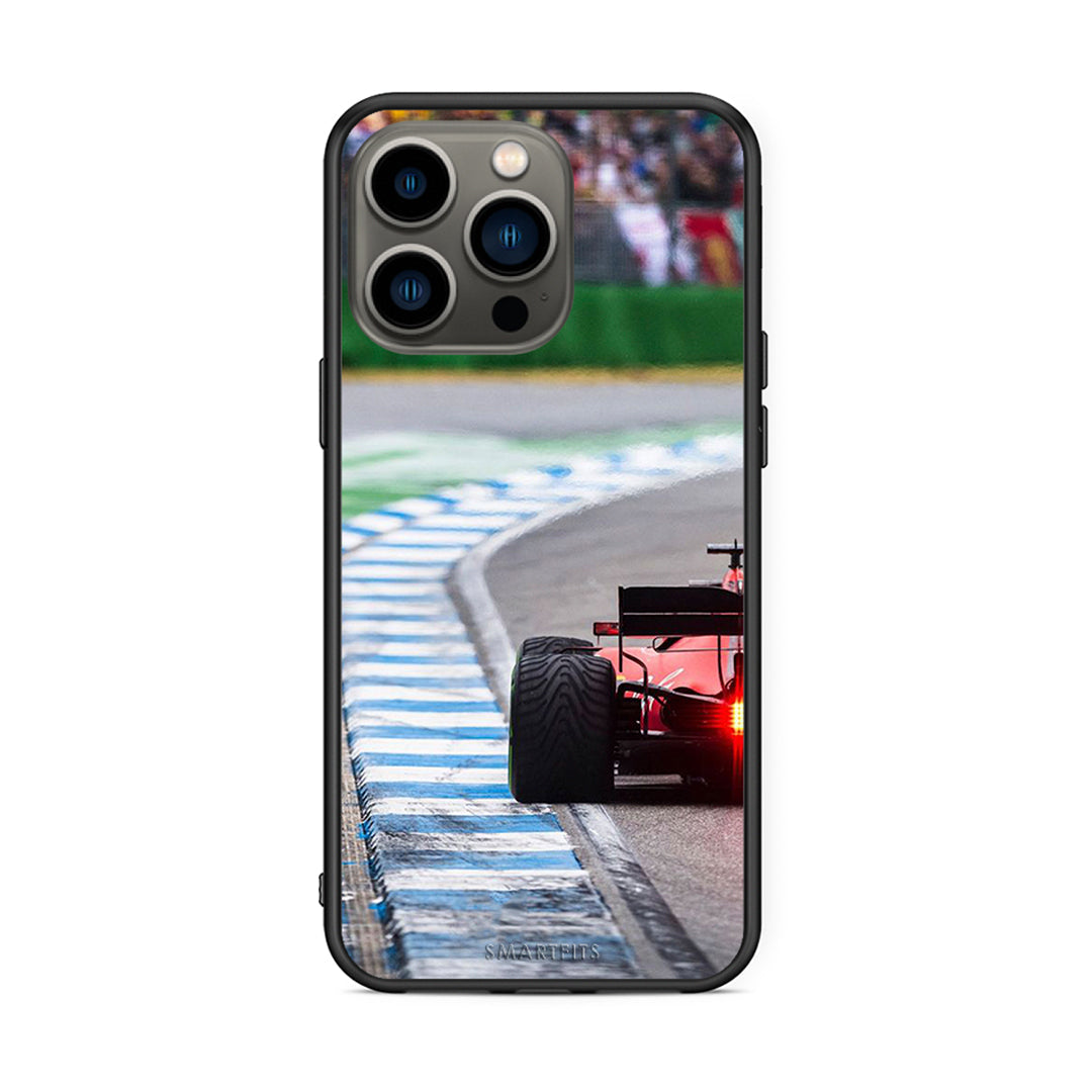 iPhone 13 Pro Racing Vibes θήκη από τη Smartfits με σχέδιο στο πίσω μέρος και μαύρο περίβλημα | Smartphone case with colorful back and black bezels by Smartfits