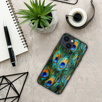 Thumbnail for Real Peacock Feathers - iPhone 13 mini case