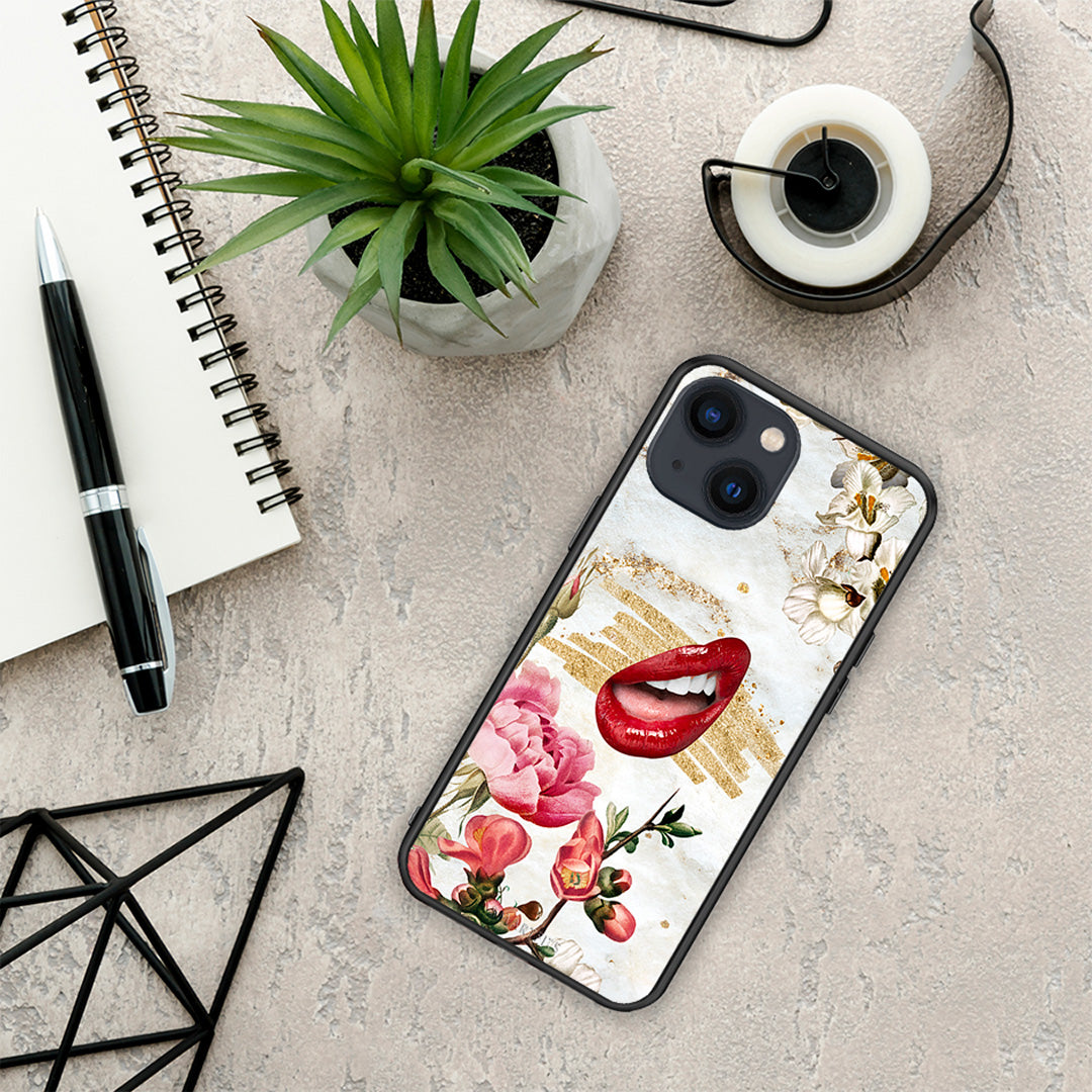 Red Lips - iPhone 13 Mini case