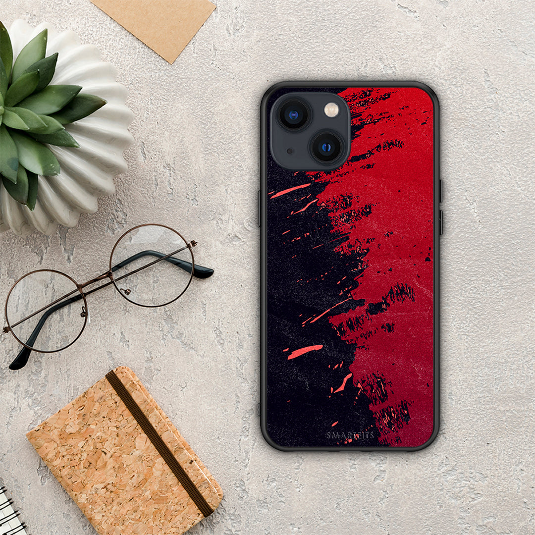 Red Paint - iPhone 13 case