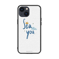 Thumbnail for iPhone 13 Sea You Θήκη από τη Smartfits με σχέδιο στο πίσω μέρος και μαύρο περίβλημα | Smartphone case with colorful back and black bezels by Smartfits