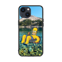 Thumbnail for iPhone 13 Summer Happiness Θήκη από τη Smartfits με σχέδιο στο πίσω μέρος και μαύρο περίβλημα | Smartphone case with colorful back and black bezels by Smartfits