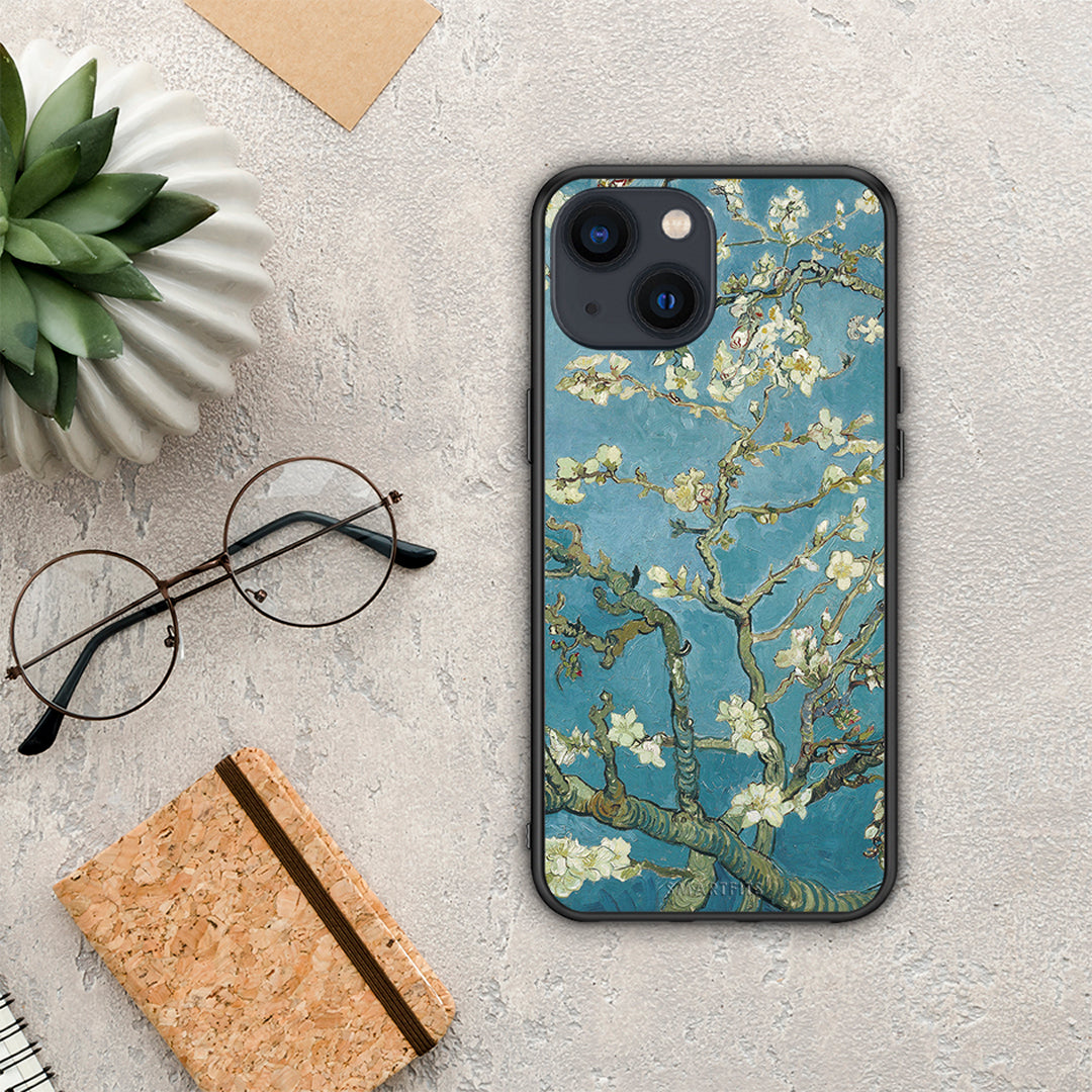 White Blossoms - iPhone 13 case