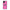 iPhone 14 Blue Eye Pink θήκη από τη Smartfits με σχέδιο στο πίσω μέρος και μαύρο περίβλημα | Smartphone case with colorful back and black bezels by Smartfits