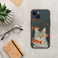 Thumbnail for Cat Goldfish - iPhone 15 case