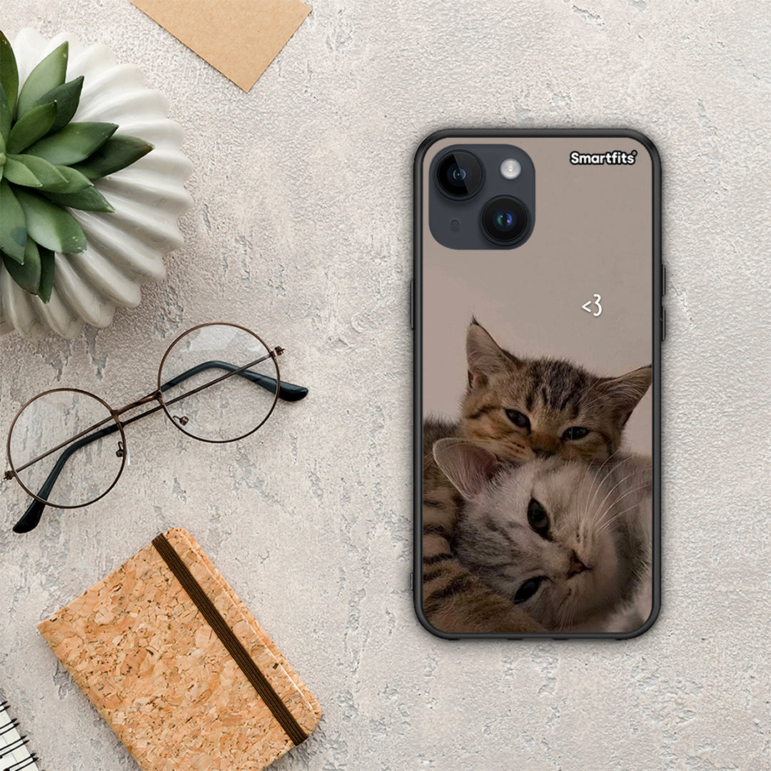 Cats in Love - iPhone 15 case