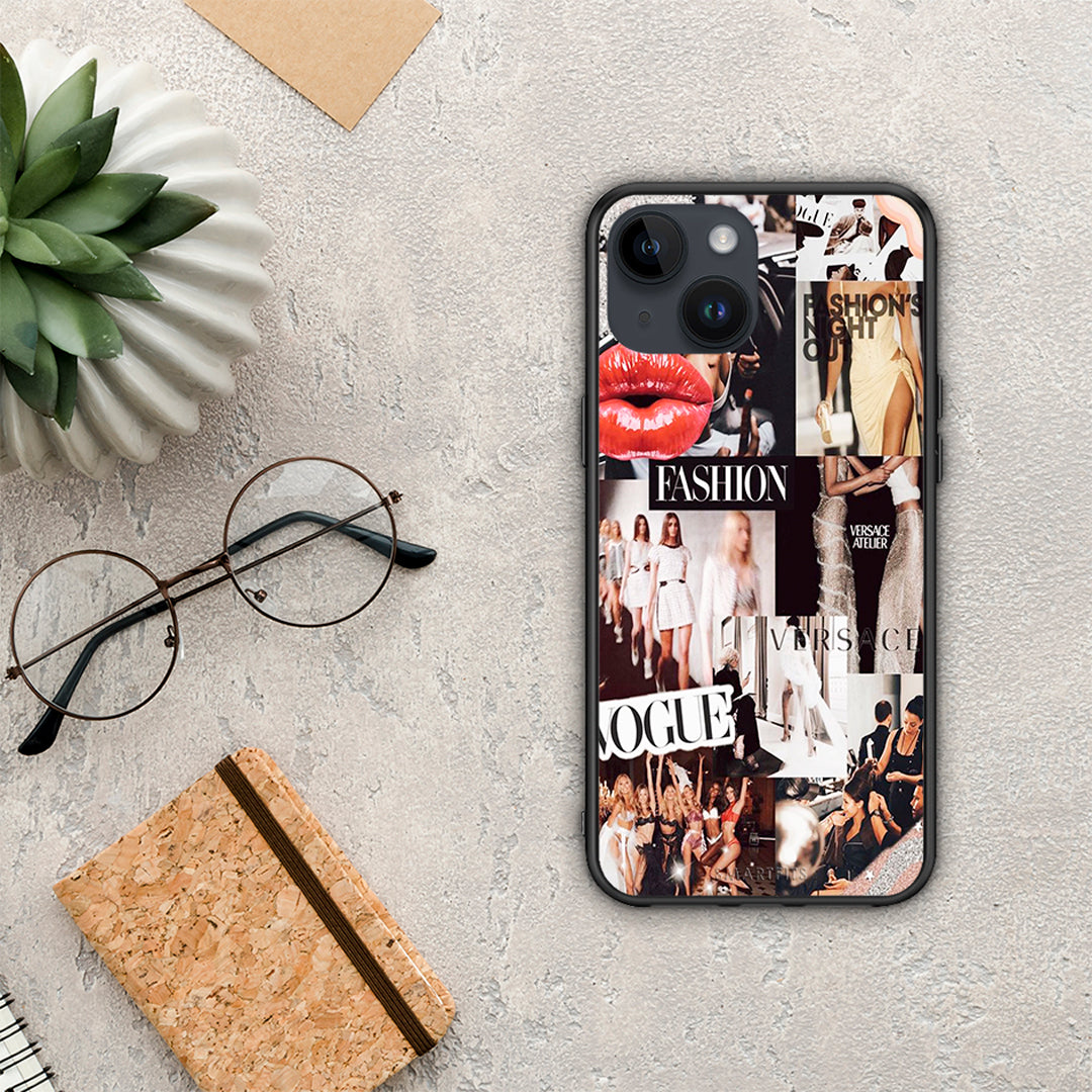 Collage Fashion - iPhone 14 case