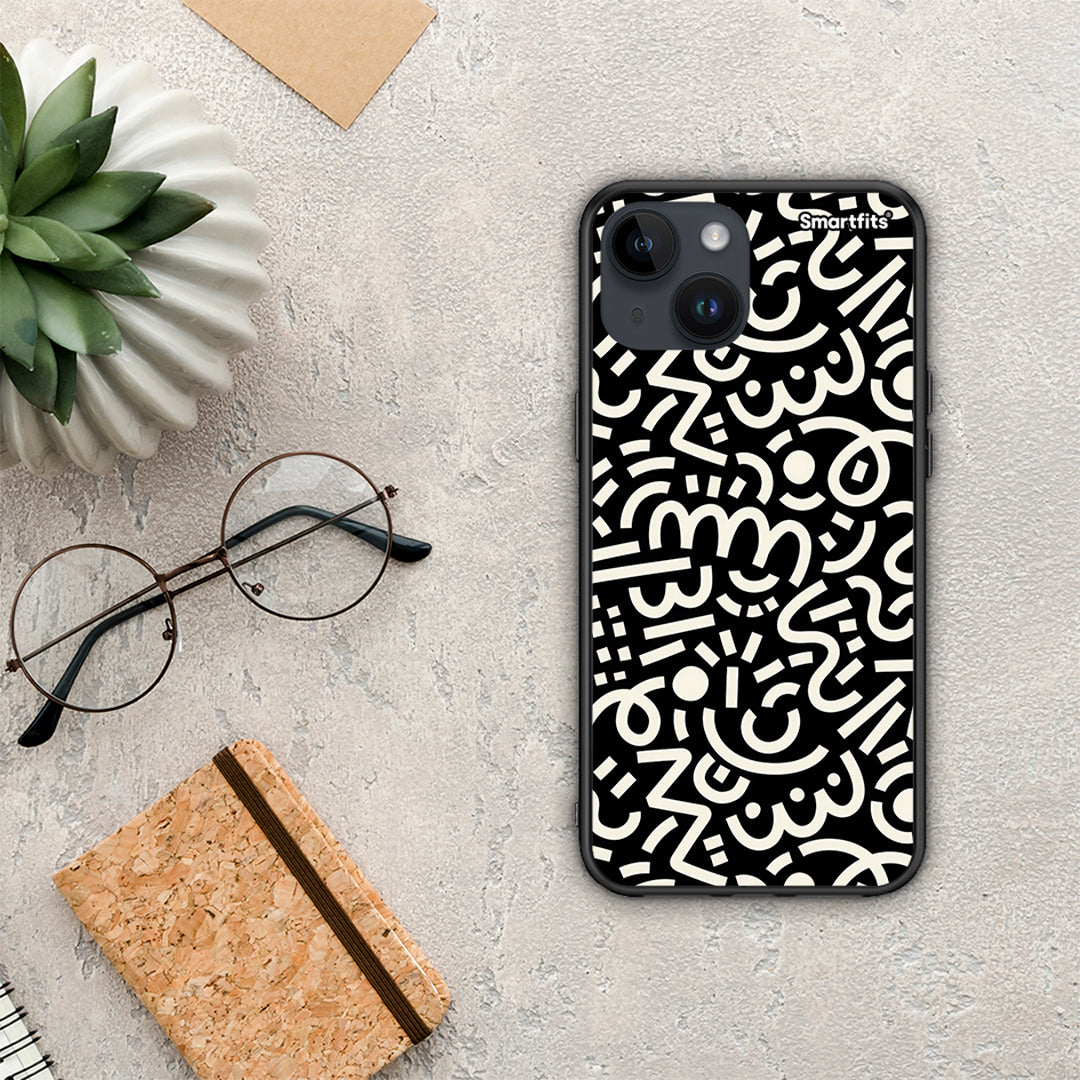 Doodle art - iPhone 14 case