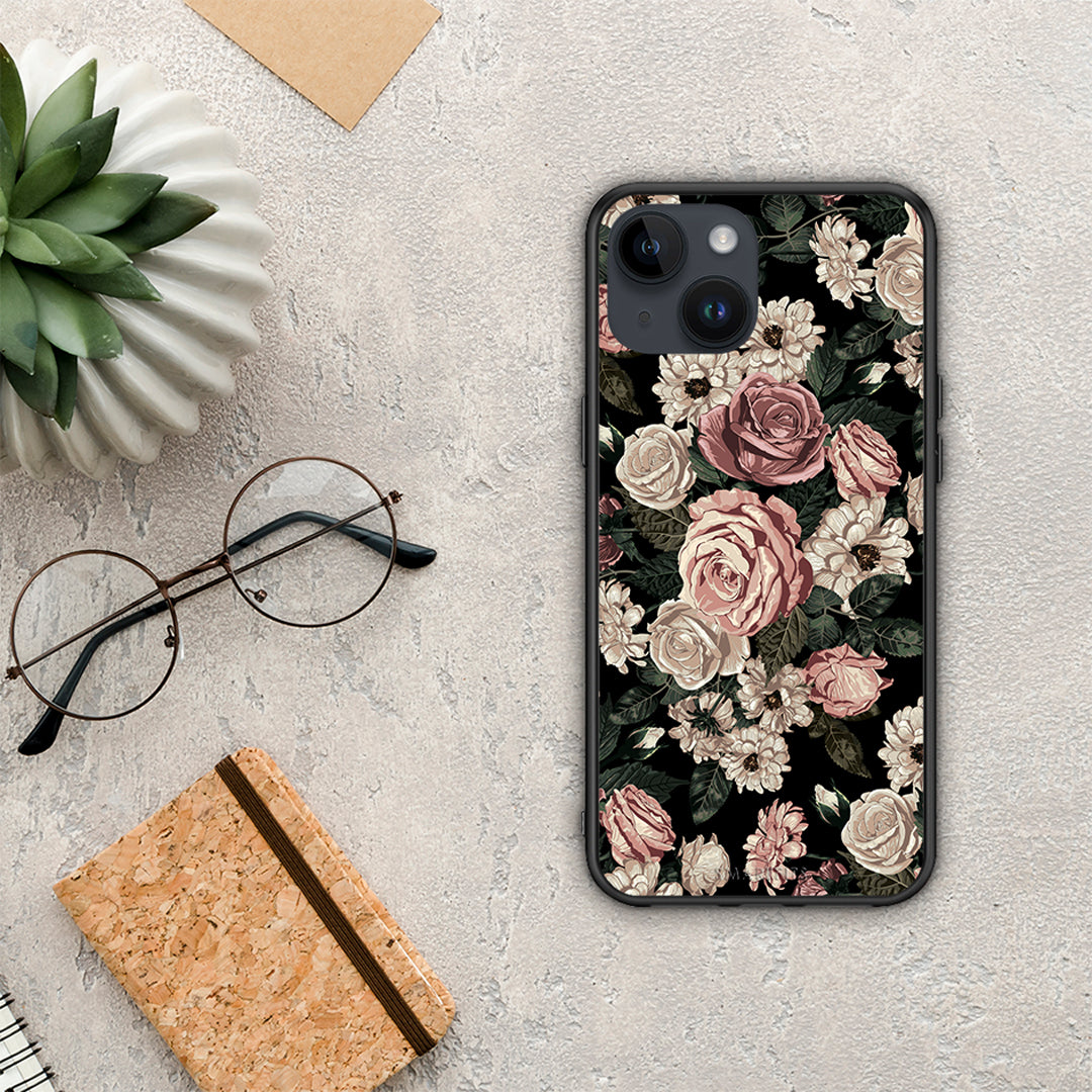 Flower Wild Roses - iPhone 14 case