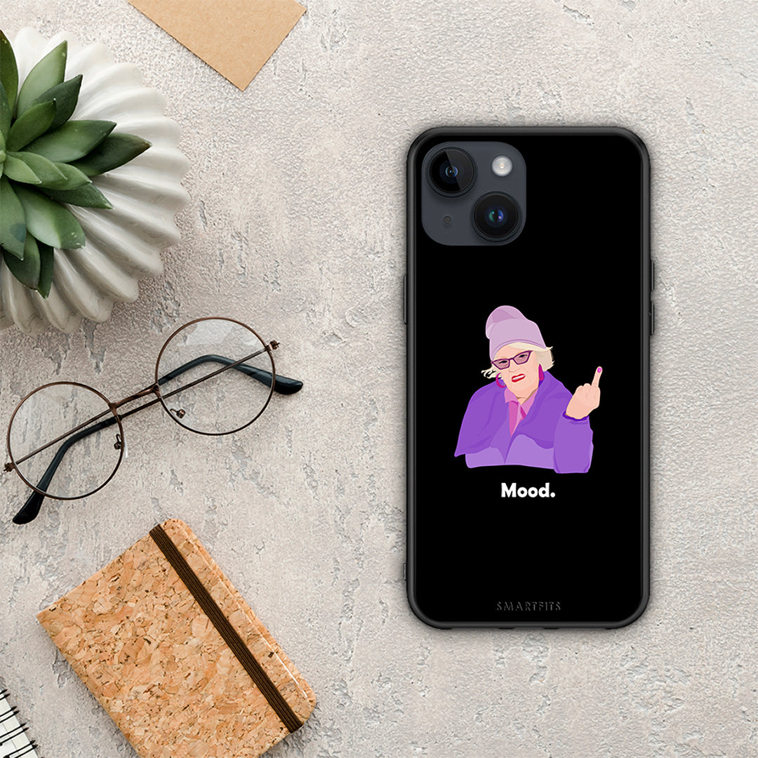 Grandma Mood Black - iPhone 14 case