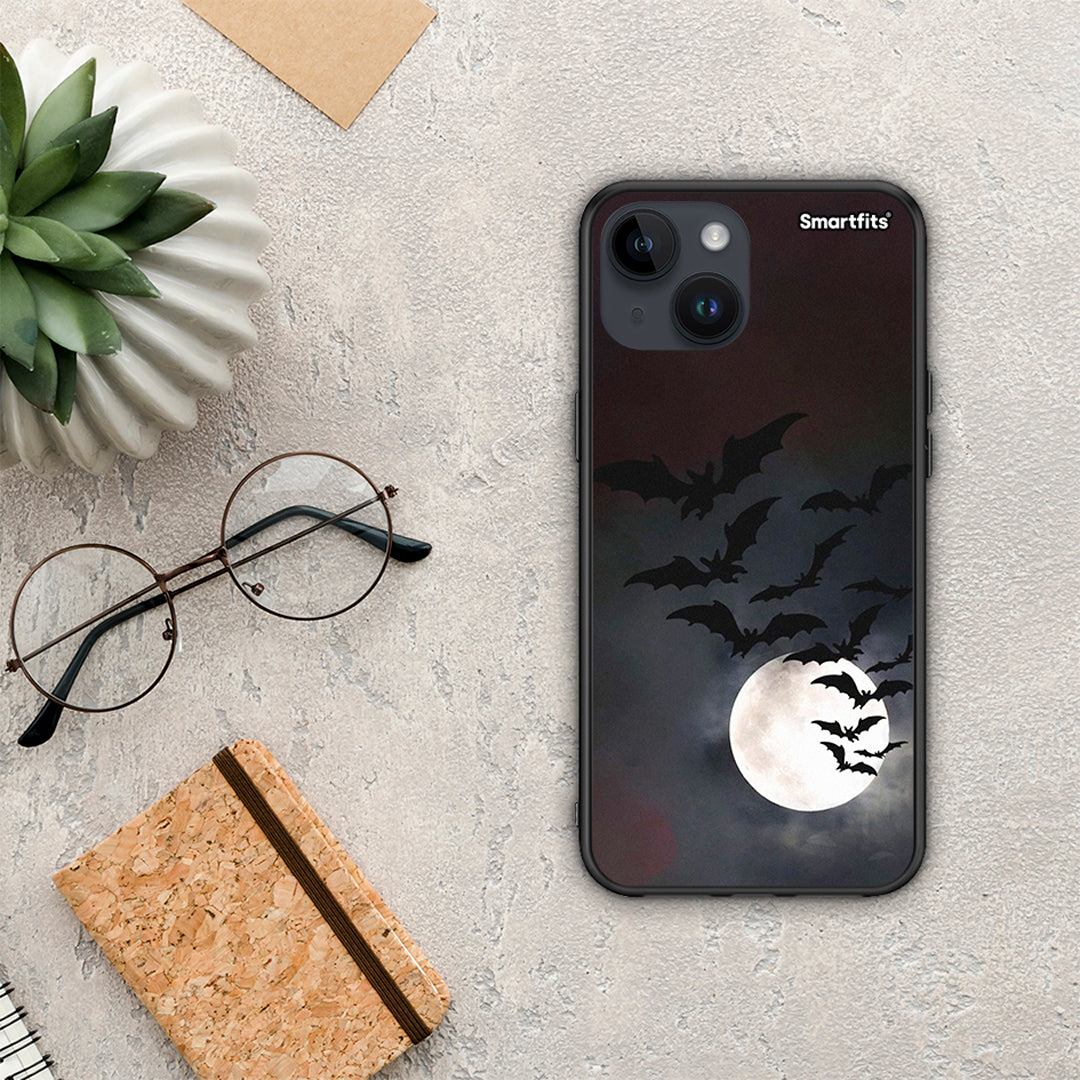 Halloween Bat Night - iPhone 15 case