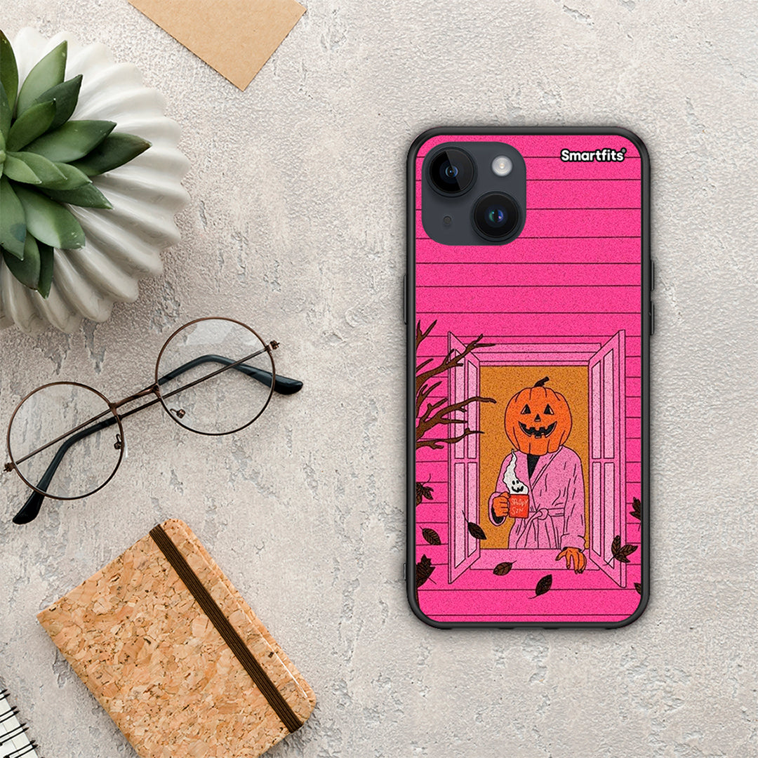 Halloween Pumpkin Lady - iPhone 15 case