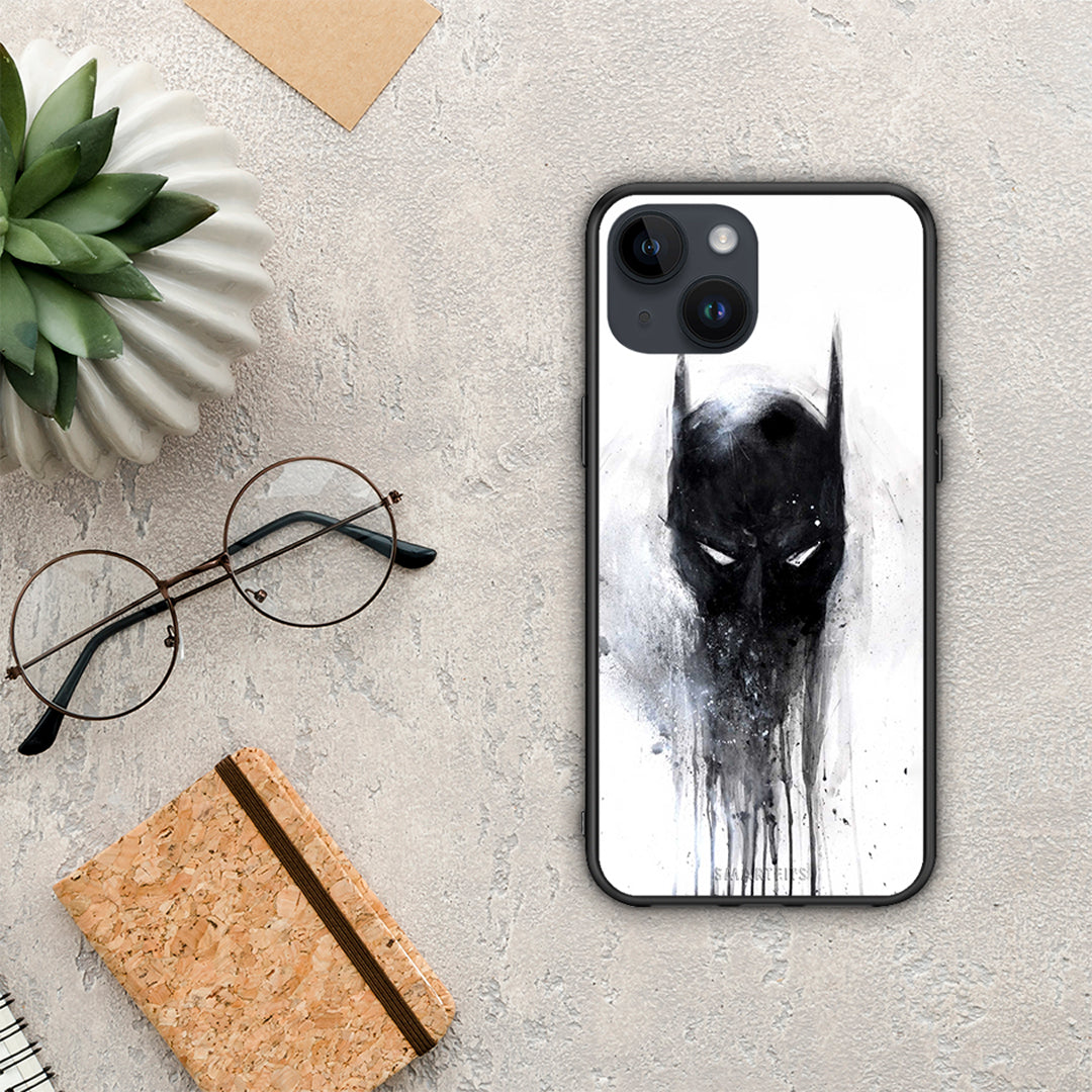 Hero Paint Bat - iPhone 15 case