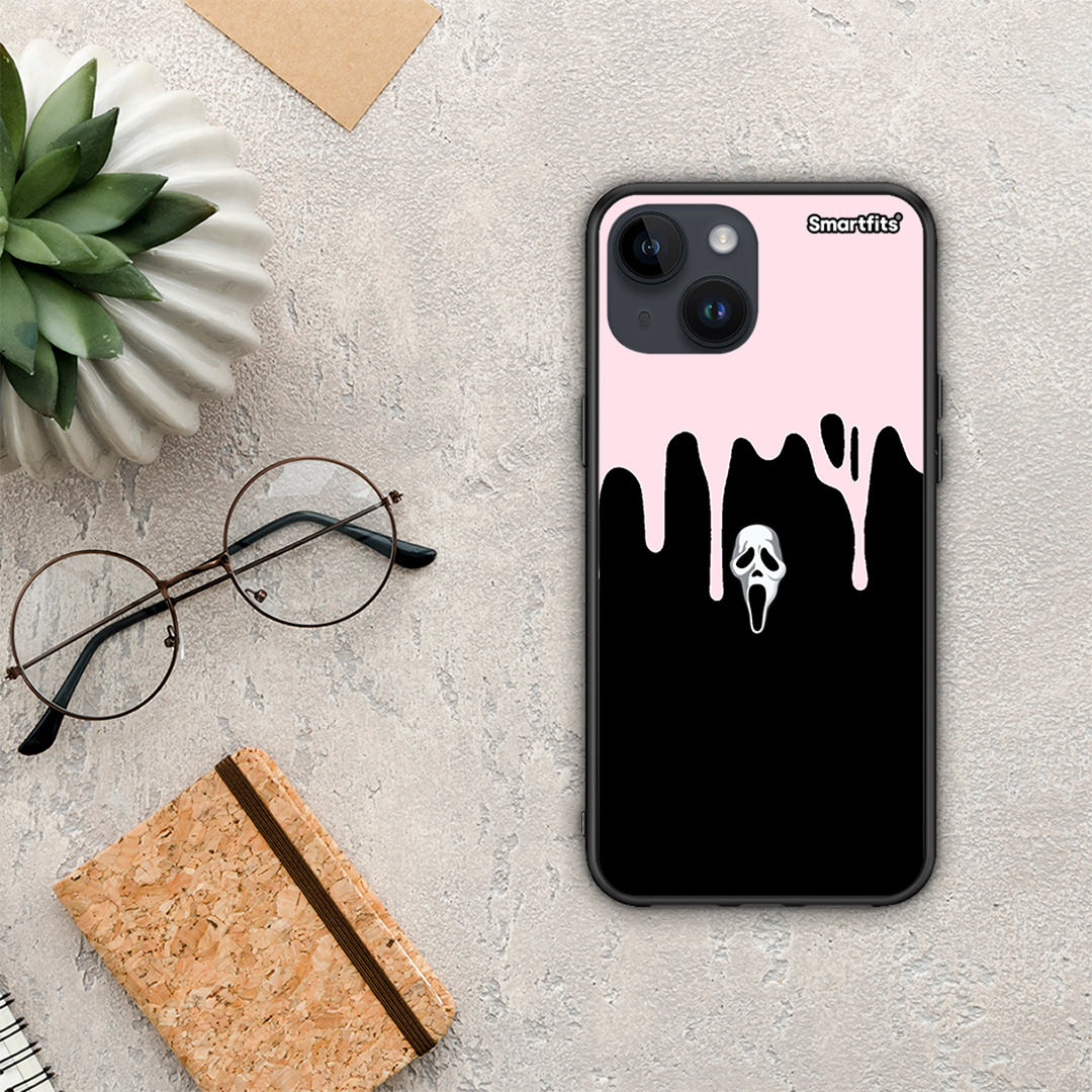 Melting Halloween Mask - iPhone 15 case