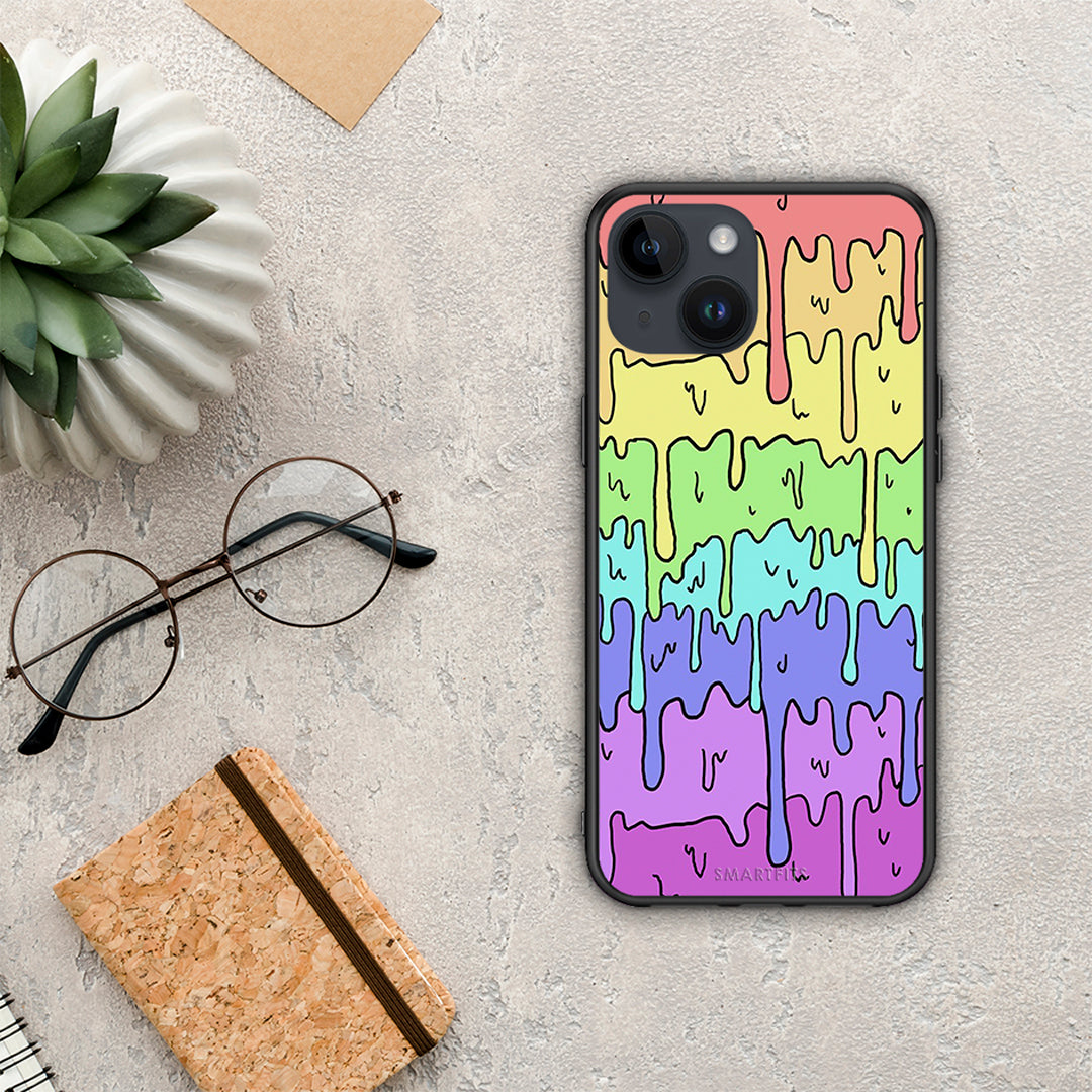 Melting Rainbow - iPhone 15 case