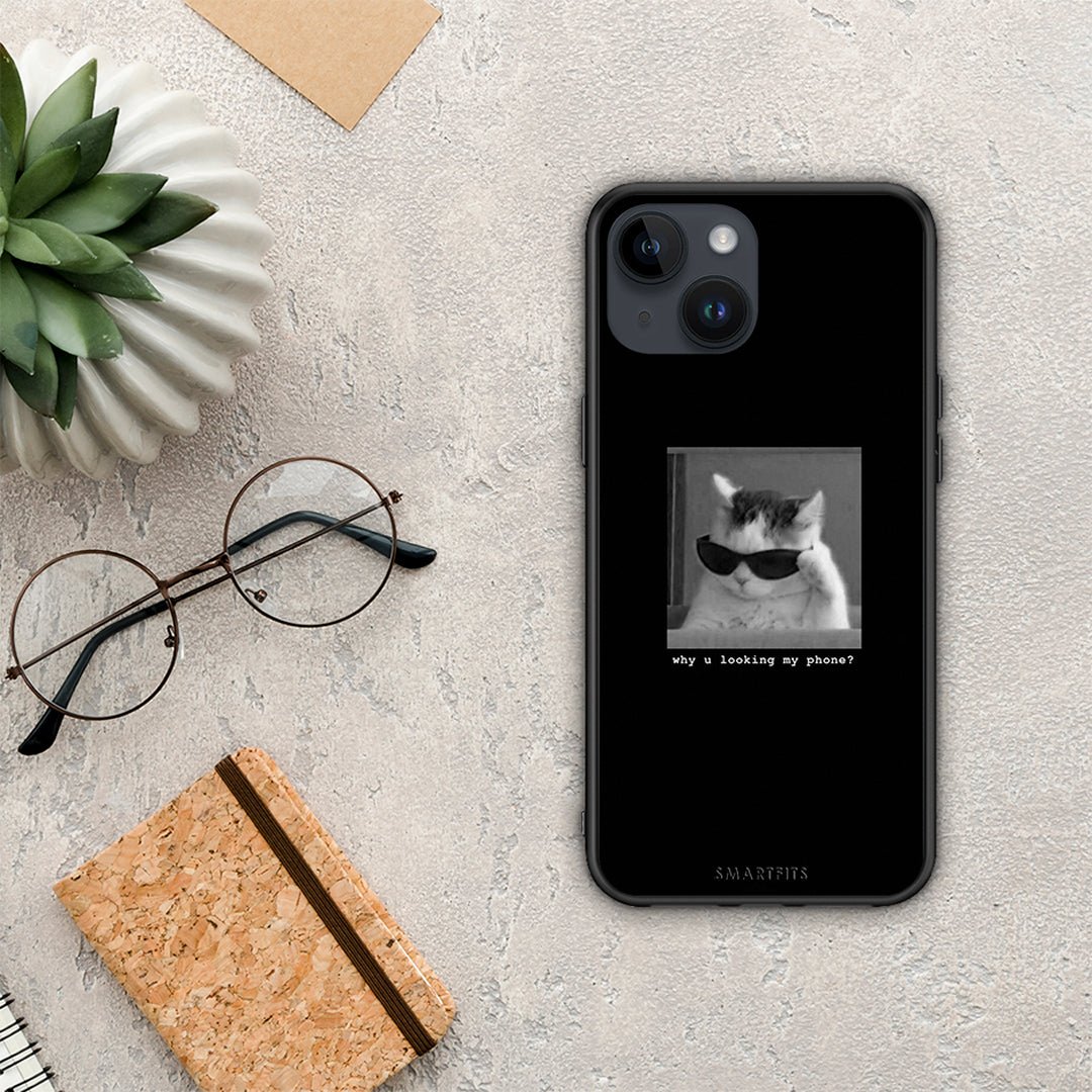 Meme Cat - iPhone 14 case