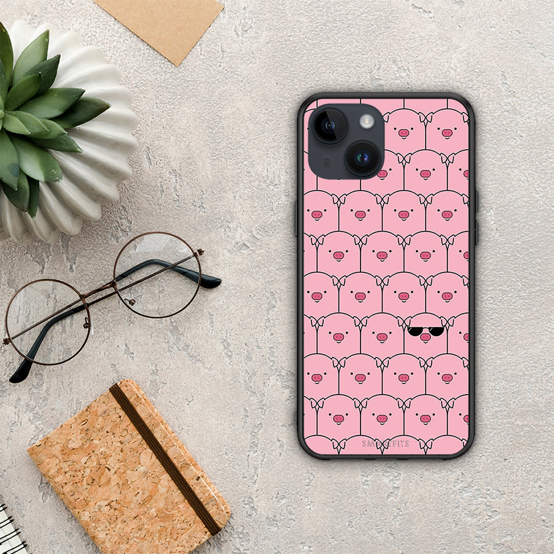 Pig Glasses - iPhone 14 case