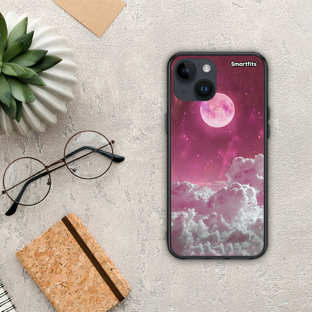 Pink Moon - iPhone 14 case