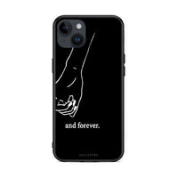 Thumbnail for iPhone 15 Plus Always & Forever 2 Θήκη Αγίου Βαλεντίνου από τη Smartfits με σχέδιο στο πίσω μέρος και μαύρο περίβλημα | Smartphone case with colorful back and black bezels by Smartfits