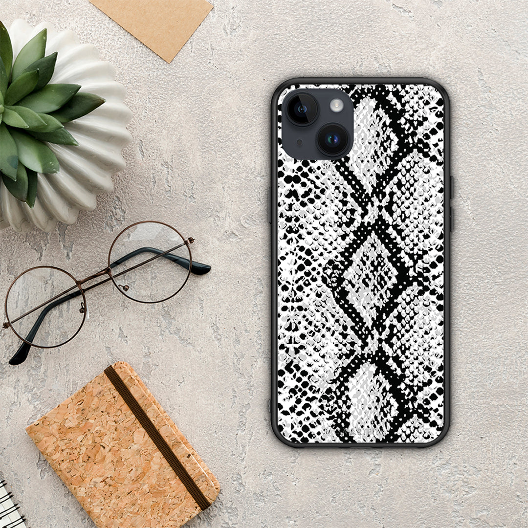 Animal White Snake - iPhone 14 Plus case