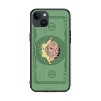 Thumbnail for iPhone 15 Plus Big Money Θήκη Αγίου Βαλεντίνου από τη Smartfits με σχέδιο στο πίσω μέρος και μαύρο περίβλημα | Smartphone case with colorful back and black bezels by Smartfits