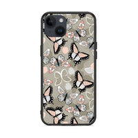 Thumbnail for 135 - iPhone 15 Plus Butterflies Boho case, cover, bumper