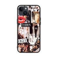 Thumbnail for iPhone 15 Plus Collage Fashion Θήκη Αγίου Βαλεντίνου από τη Smartfits με σχέδιο στο πίσω μέρος και μαύρο περίβλημα | Smartphone case with colorful back and black bezels by Smartfits