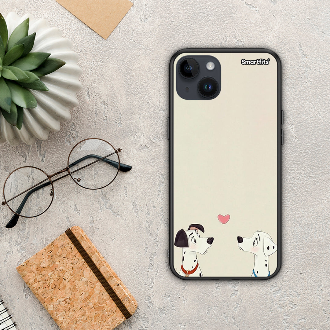 Dalmatians Love - iPhone 15 Plus θήκη