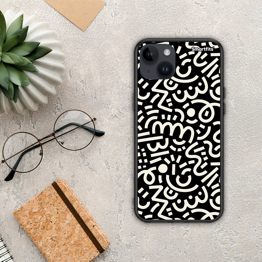 Doodle art - iPhone 14 plus case