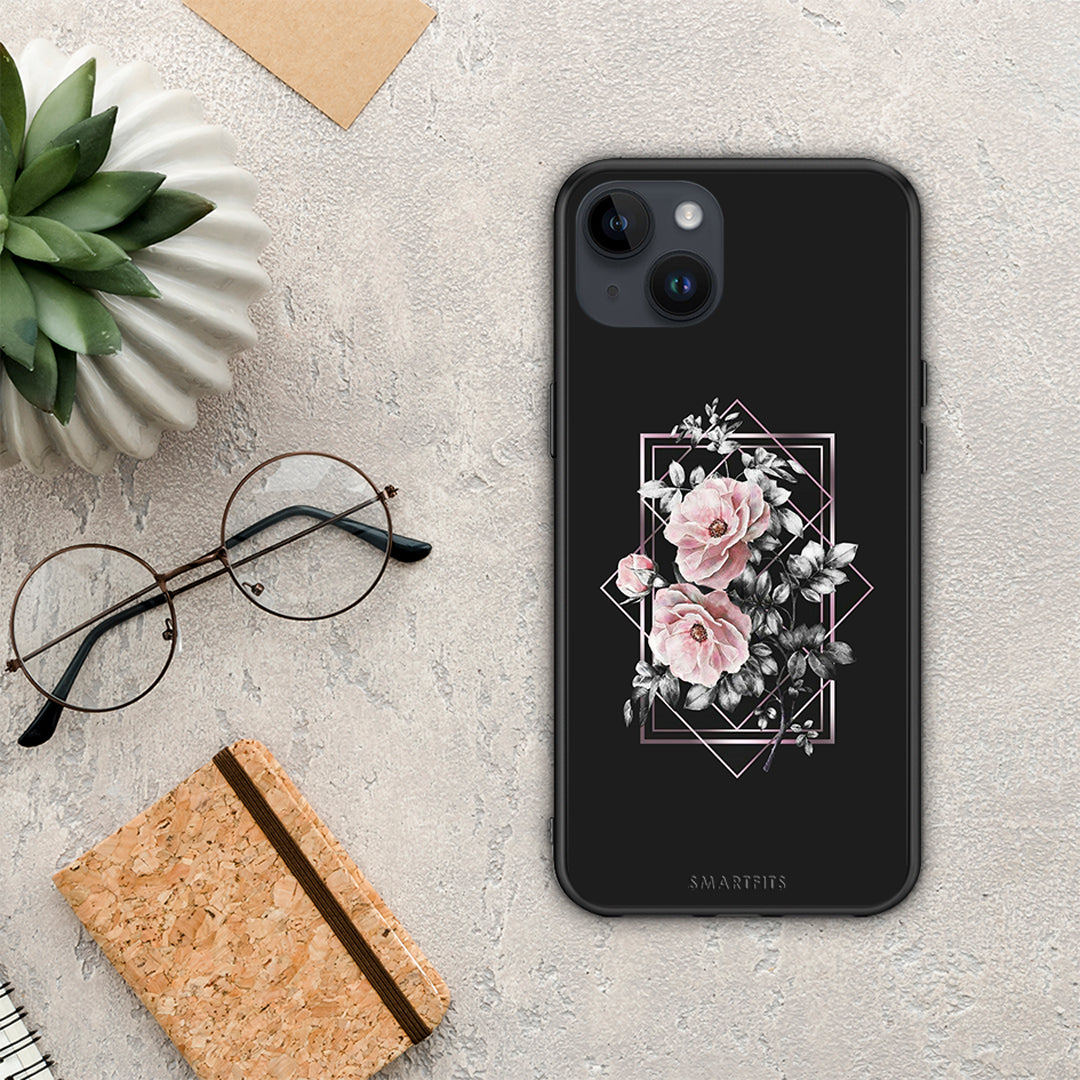 Flower Frame - iPhone 15 Plus case
