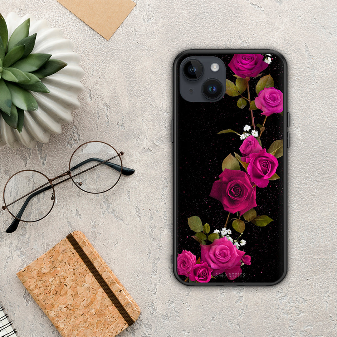 Flower Red Roses - iPhone 14 Plus case