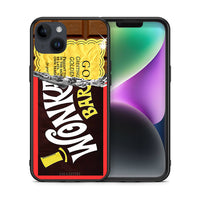 Thumbnail for Θήκη iPhone 14 Plus Golden Ticket από τη Smartfits με σχέδιο στο πίσω μέρος και μαύρο περίβλημα | iPhone 14 Plus Golden Ticket case with colorful back and black bezels