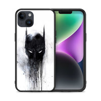 Thumbnail for Θήκη iPhone 14 Plus Paint Bat Hero από τη Smartfits με σχέδιο στο πίσω μέρος και μαύρο περίβλημα | iPhone 14 Plus Paint Bat Hero case with colorful back and black bezels