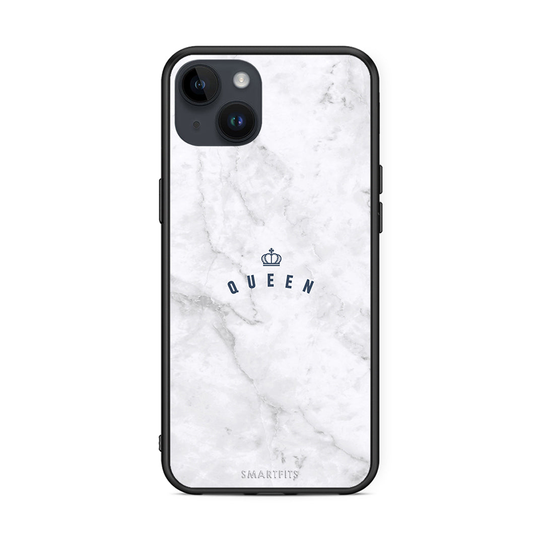 4 - iPhone 15 Plus Queen Marble case, cover, bumper