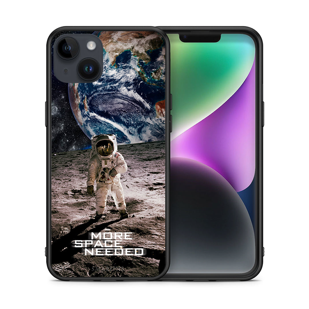 Θήκη iPhone 15 Plus More Space από τη Smartfits με σχέδιο στο πίσω μέρος και μαύρο περίβλημα | iPhone 15 Plus More Space case with colorful back and black bezels