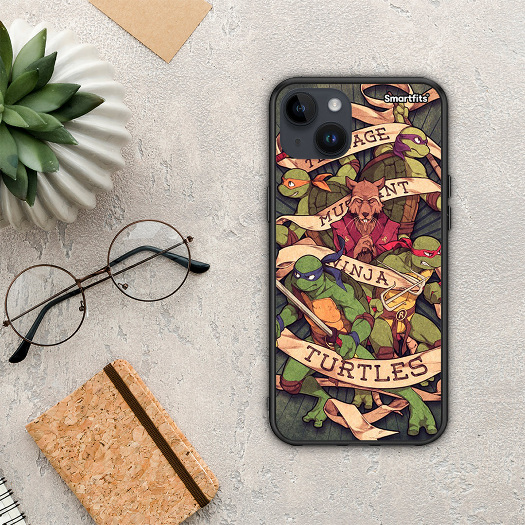 Ninja Turtles - iPhone 15 Plus θήκη
