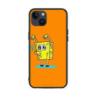 Thumbnail for iPhone 15 Plus No Money 2 Θήκη Αγίου Βαλεντίνου από τη Smartfits με σχέδιο στο πίσω μέρος και μαύρο περίβλημα | Smartphone case with colorful back and black bezels by Smartfits