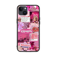 Thumbnail for iPhone 15 Plus Pink Love Θήκη Αγίου Βαλεντίνου από τη Smartfits με σχέδιο στο πίσω μέρος και μαύρο περίβλημα | Smartphone case with colorful back and black bezels by Smartfits