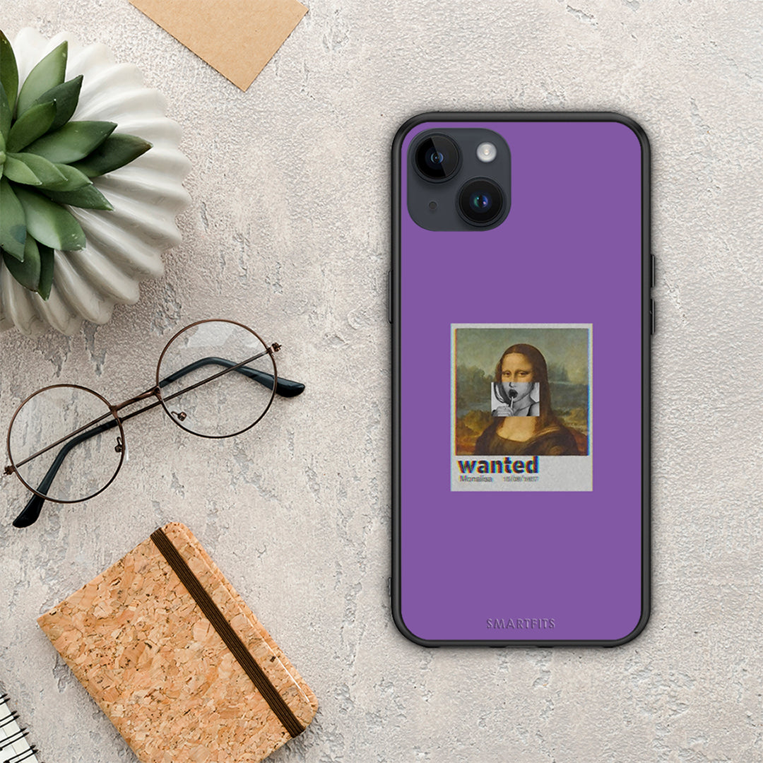 Popart Monalisa - iPhone 14 Plus case