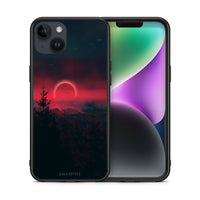 Thumbnail for Θήκη iPhone 15 Plus Sunset Tropic από τη Smartfits με σχέδιο στο πίσω μέρος και μαύρο περίβλημα | iPhone 15 Plus Sunset Tropic case with colorful back and black bezels