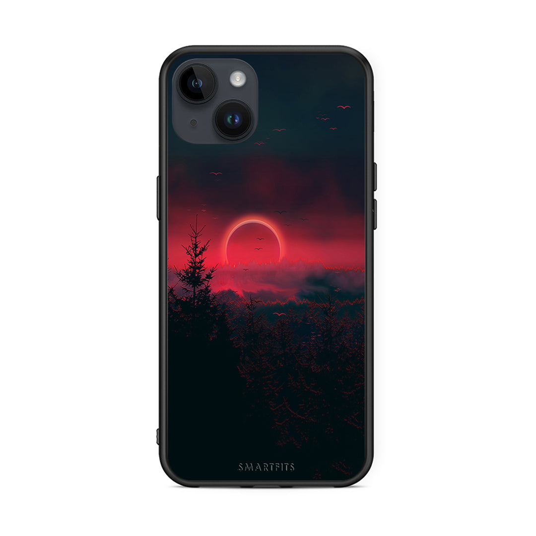4 - iPhone 15 Plus Sunset Tropic case, cover, bumper